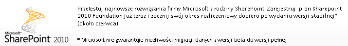 Sharepoint 2010 Foundatio beta hosting